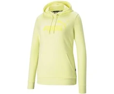 Puma Džemperis Moterims Ess Logo Hoodie Geltona 586797 40