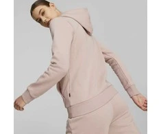 Puma Džemperis Moterims Ess Logo Hoodie Rožinė 586789 47