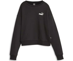 Puma Džemperis Moterims Ess+ Relaxed Crew Fl Juodas 676801 01