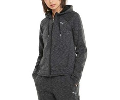 Puma Džemperis Moterims Evostripe Full-Zip Pilkas 589157 01
