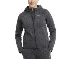 Puma Džemperis Moterims Evostripe Full-Zip Pilkas 585945 01