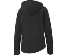 Puma Džemperis Moterims Evostripe Full-Zip Hoodie Juodas 583532 01