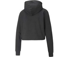 Puma Džemperis Moterims Flawlees Pullover Hoodie Juodas 521551 01