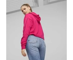 Puma Džemperis Moterims Power Tape Hoodie Rožinė 673632 64