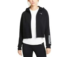 Puma Džemperis Moterims Rtg Full-Zip Hoodie Juodas 586485 01