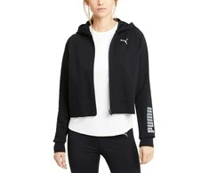 Puma Džemperis Moterims Rtg Full-Zip Hoodie Juodas 586485 01