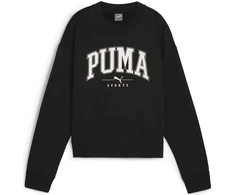Puma Džemperis Moterims Squad Crew Fl Juodas 681539 01
