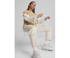 Puma Džemperis Moterims Squad Crew Tr Kreminis 677898 83