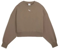 Puma Džemperis Moterims Wardrobe Ess Over-Oversized Brown 629748 93