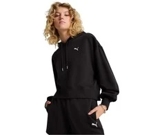 Puma Džemperis Moterims Wardrobe Ess Relaxed Croppe Juodas 629746 01
