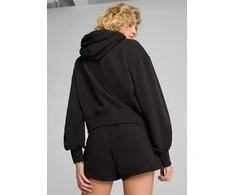 Puma Džemperis Moterims Wardrobe Ess Relaxed Croppe Juodas 629746 01