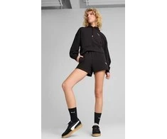 Puma Džemperis Moterims Wardrobe Ess Relaxed Croppe Juodas 629746 01