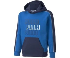 Puma Džemperis Paaugliams Alpha Hoodie FL Mėlyna 589275 63