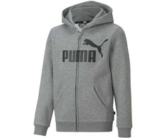 Puma Džemperis Paaugliams Ess Big Logo Fz Pilkas 586967 03