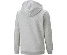 Puma Džemperis Paaugliams Ess Block Hoodie Juodas Pilkas Geltona 849081 04
