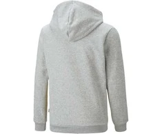 Puma Džemperis Paaugliams Ess Block Hoodie Juodas Pilkas Geltona 849081 04