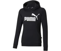 Puma Džemperis Paaugliams Ess Logo Hoodie Juodas 587030 01