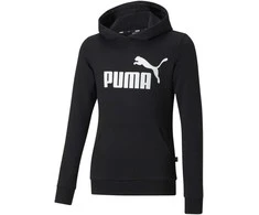 Puma Džemperis Paaugliams Ess Logo Hoodie Juodas 587030 01