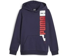 Puma Džemperis Paaugliams Ess+ Logo Lab Hoodie Fl Navy 676325 06