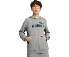 Puma Džemperis Paaugliams Ess No.1 Logo Hoodie Pilkas 684909 03