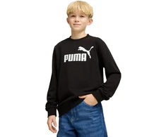 Puma Džemperis Paaugliams Ess No.1 Logo Crew Hoodie Juodas 684910 01