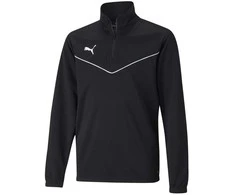 Puma Džemperis Paaugliams TeamRise 1/4 Zip Juodas 657395 03