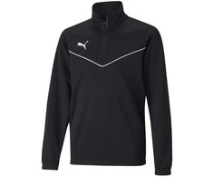 Puma Džemperis Paaugliams TeamRise 1/4 Zip Juodas 657395 03