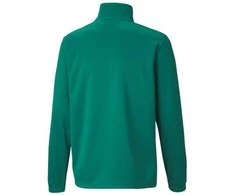 Puma Džemperis Paaugliams TeamRise 1/4 Zip Žalias 657395 05