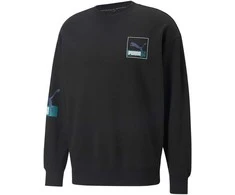 Puma Džemperis Vyrams Brand Love Crew Tr Juodas 535630 01