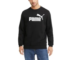 Puma Džemperis Vyrams Ess Big Logo Crew Juodas 586678 01