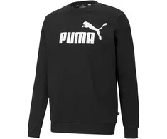 Puma Džemperis Vyrams Ess Big Logo Crew Juodas 586678 01