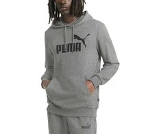 Puma Džemperis Vyrams Ess Big Logo Hoodie Pilkas 586688 03