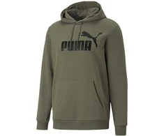 Puma Džemperis Vyrams Ess Big Logo Hoodie Khaki 586687 36
