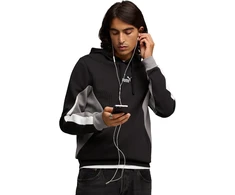 Puma Džemperis Vyrams Ess Block Hoodie Juodas Pilkas 692597 01