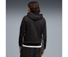 Puma Džemperis Vyrams Ess Block Hoodie Juodas Pilkas 692597 01