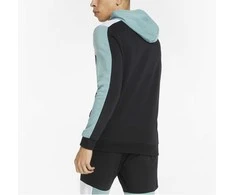 Puma Džemperis Vyrams Ess+ Block Hoodie Juodas Mint 847428 50