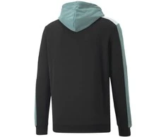 Puma Džemperis Vyrams Ess+ Block Hoodie Juodas Mint 847428 50