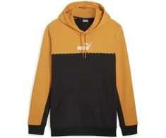 Puma Džemperis Vyrams Ess Block X Tape Juodas Geltona 675173 91