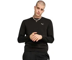 Puma Džemperis Vyrams Ess Crew Tr Juodas 682568 01