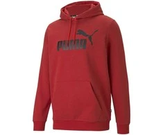 Puma Džemperis Vyrams Ess Heather Hoodie Raudona