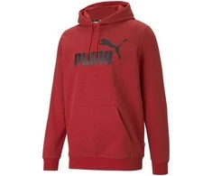 Puma Džemperis Vyrams Ess Heather Hoodie Raudona