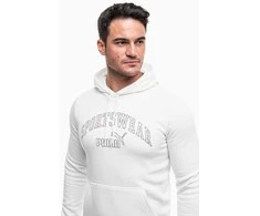 Puma Džemperis Vyrams Ess+ Logo Lab Hoodie Fl Baltas 681775 02