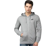 Puma Džemperis Vyrams Ess No.1 Logo Hoodie Pilkas 682588 03