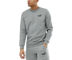 Puma Džemperis Vyrams Ess Small Logo Crew Pilkas 586682 03