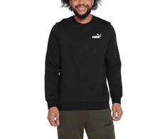 Puma Džemperis Vyrams Ess Small Logo Crew Juodas 586682 01