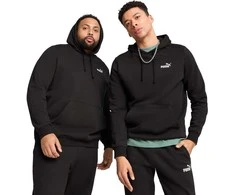 Puma Džemperis Vyrams Ess Small No.1 Logo Hoodie Fl Juodas 682574 01