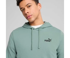 Puma Džemperis Vyrams Ess Small No.1 Logo Hoodie Žalias 682577 30