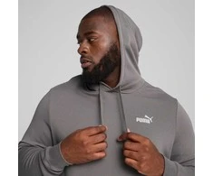 Puma Džemperis Vyrams Ess Small No.1 Logo Hoodie Pilkas 682577 79