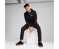 Puma Džemperis Vyrams Ess Small No.1 Logo Hoodie Fl Juodas 682574 01