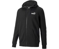 Puma Džemperis Vyrams Ess+ Tape Full-Zip Juodas 848768 01